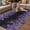 Lavender Purple Light Purple Black, variant on Purple Lavender Outdoor Rug for Patio/Deck/Porch, Non-Slip Large Area Rug 5 x 8 Ft, Spring Watercolor Wildflowers Plant Black Indoor Outdoor Rugs Washable Area Rugs, Camping Rug Carpet Runner