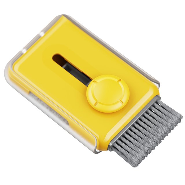 DQrwqpou Kit Limpieza Teclado Pantalla Computadora Portátil 6 en 1 Con Extractor Teclas (amarillo)