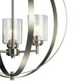 thumbnail image 3 of 44034NI Kichler Lighting Winslow - 3 Light Medium Round Chandelier - 30.75 Inches Tall by 24.5 Inches Wide-Brushed Nickel Finish    -Traditional, 3 of 3