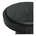 thumbnail image 2 of Moe's Home Collection Book Accent Table Black Stone Side Tables, 2 of 3