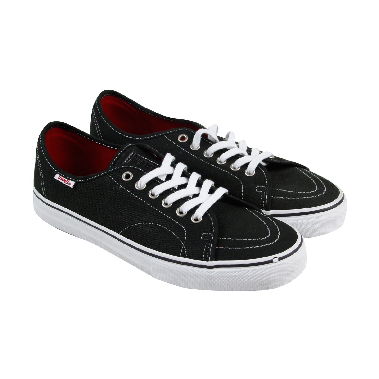 black vans with brown laces
