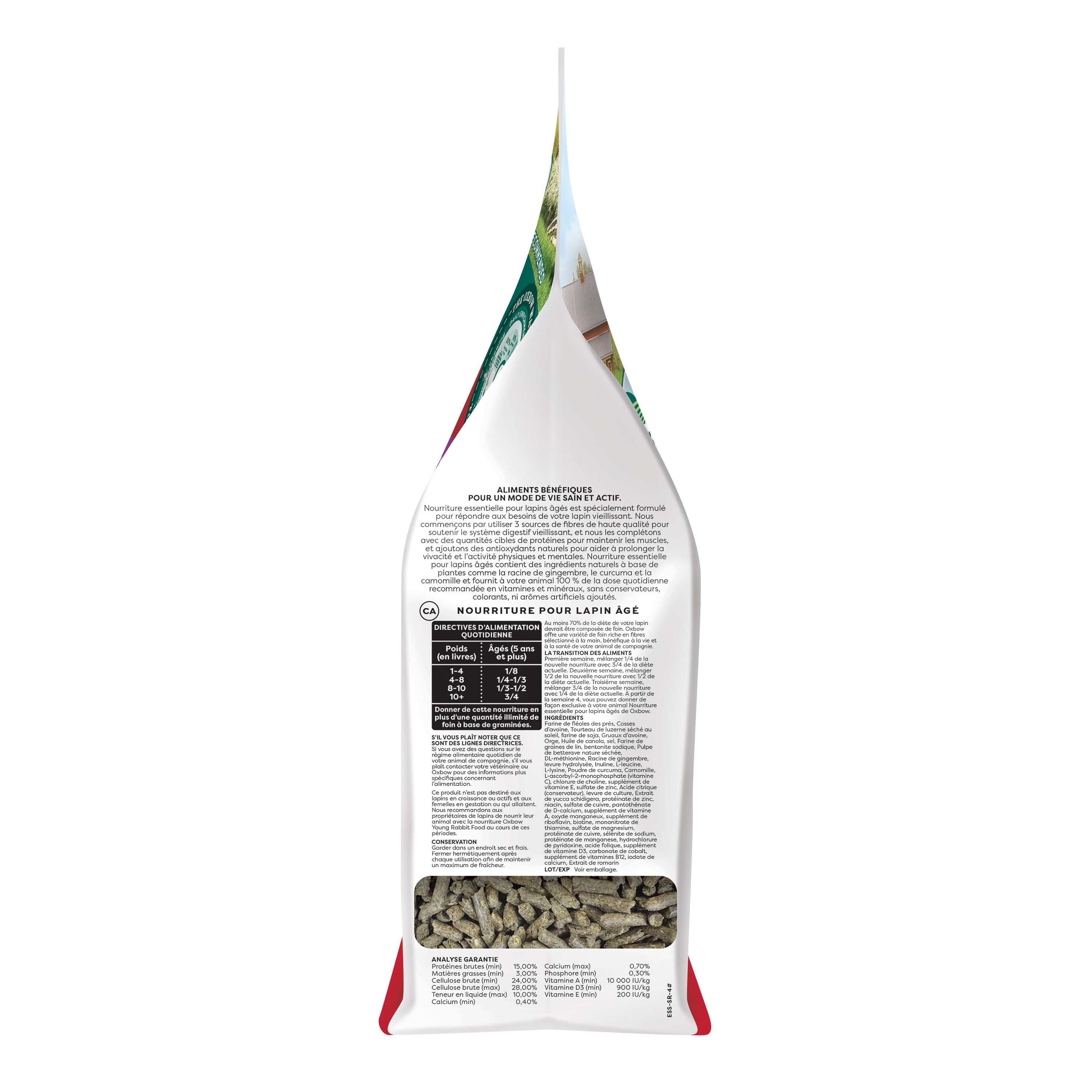 Oxbow Animal Health Essentials Senior Rabbit Food, 4 lbs photo 7