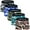 06:Camouflage, variant on ASUDESIRE Men's Underwear Boxer Briefs Trunks 5 Pack Soft Cotton Low-rise Underpant-Wal-New-Stripes-S