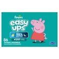 thumbnail image 1 of Sous-vêtements d’entraînement Pampers Easy Ups à l’effigie de Peppa Pig, taille 6 (4T/5T), 1 of 21