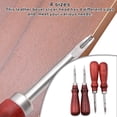 thumbnail image 4 of Ruiboury Biseauteur de Bord Pratique Outil à Main Résistant à l'Usure Trancheuse de Bord Polyvalente Outils de Coupe Antidérapants Sacs à Main Type Maison 4, 4 of 6