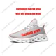 thumbnail image 1 of Zapatillas deportivas planas con bandera marroquí para hombre y mujer, calzado deportivo marroquí de alta calidad con cordones de malla, calzado a medida, color blanco, 1 of 6