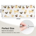 thumbnail image 5 of Cute Cartoon Pug Kitchen Rug Mat,Kitchen Runner Rugs Non Skid Washable,Decorative Kitchen Floor Mats for Kitchen,Sink,Laundry,17"X47", 5 of 5