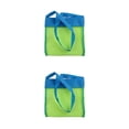 thumbnail image 2 of Bewildely Bolsa de malla de playa plegable arena lejos Tote niños juguetes toalla bolso portátil senderismo viaje piscina cosmético hombro Type4 NO4, 2 of 6