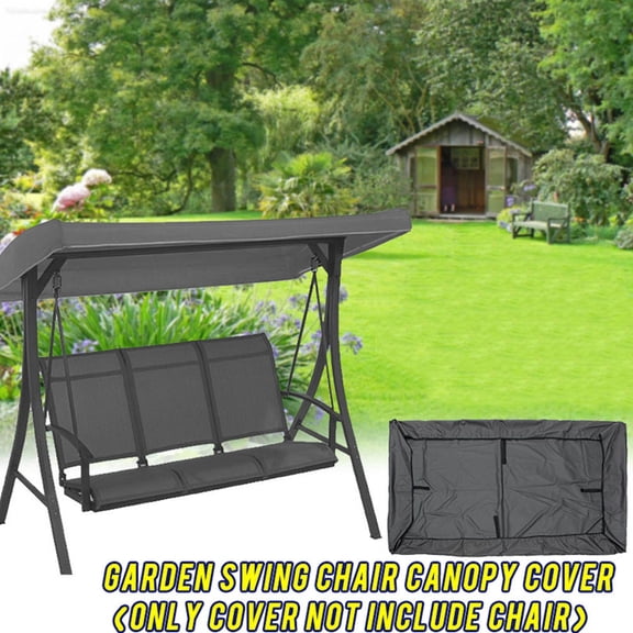 Columpio Impermeable Toldo Silla De Jardín Carpa Porche Cubierta Superior Columpio Techo