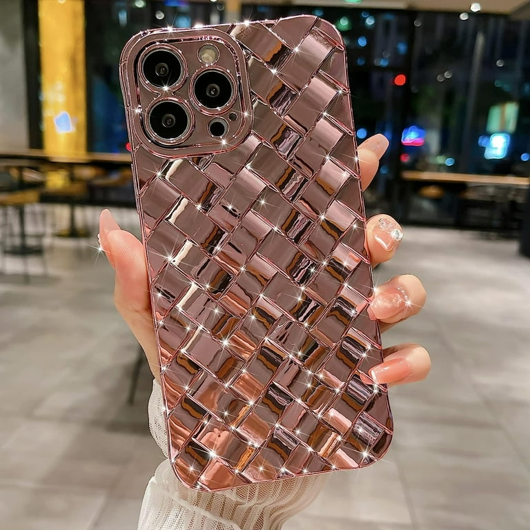 Compatible with iPhone 15 Pro Max Inch, Fashion 3D Woven