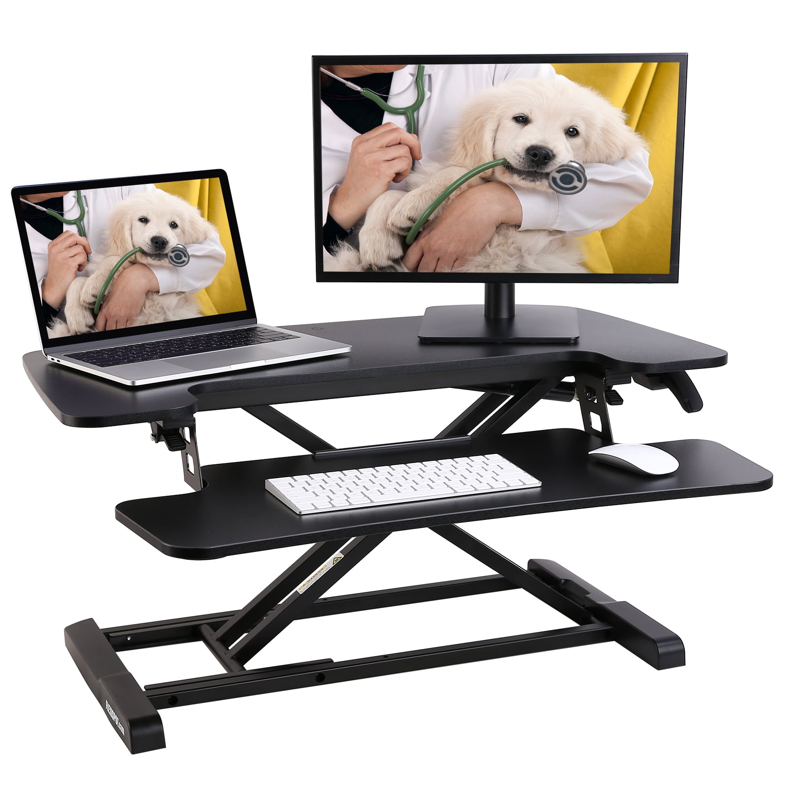 Halter ED-300 Preassembled Heigh Adjustable Desk Sit/Stand Elevating Desktop 