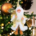 thumbnail image 3 of SIfdSeng Hanging Outdoor Decorations Santa Figurines Standing Santa Statue Miniature Collection Hanging Santa Pendant for Christmas Tree Fireplace Tabletop Centerpieces Movie Theme Party Decorations, 3 of 3