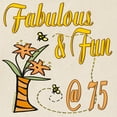 thumbnail image 3 of CafePress - Fabulous Fun 75Th Birthday - Unisex Canvas Tote Bag, Beige, 1-Piece, 3 of 7