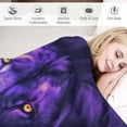 thumbnail image 3 of Orinice Lion Blanket Blanket Anti Pilling Fleece Throw Blanket for Sofa Bed 3D Fuzzy Blanket Ultra Soft Room Decor Four Seasons Living Room Travel Outdoor  40x50in, 3 of 6