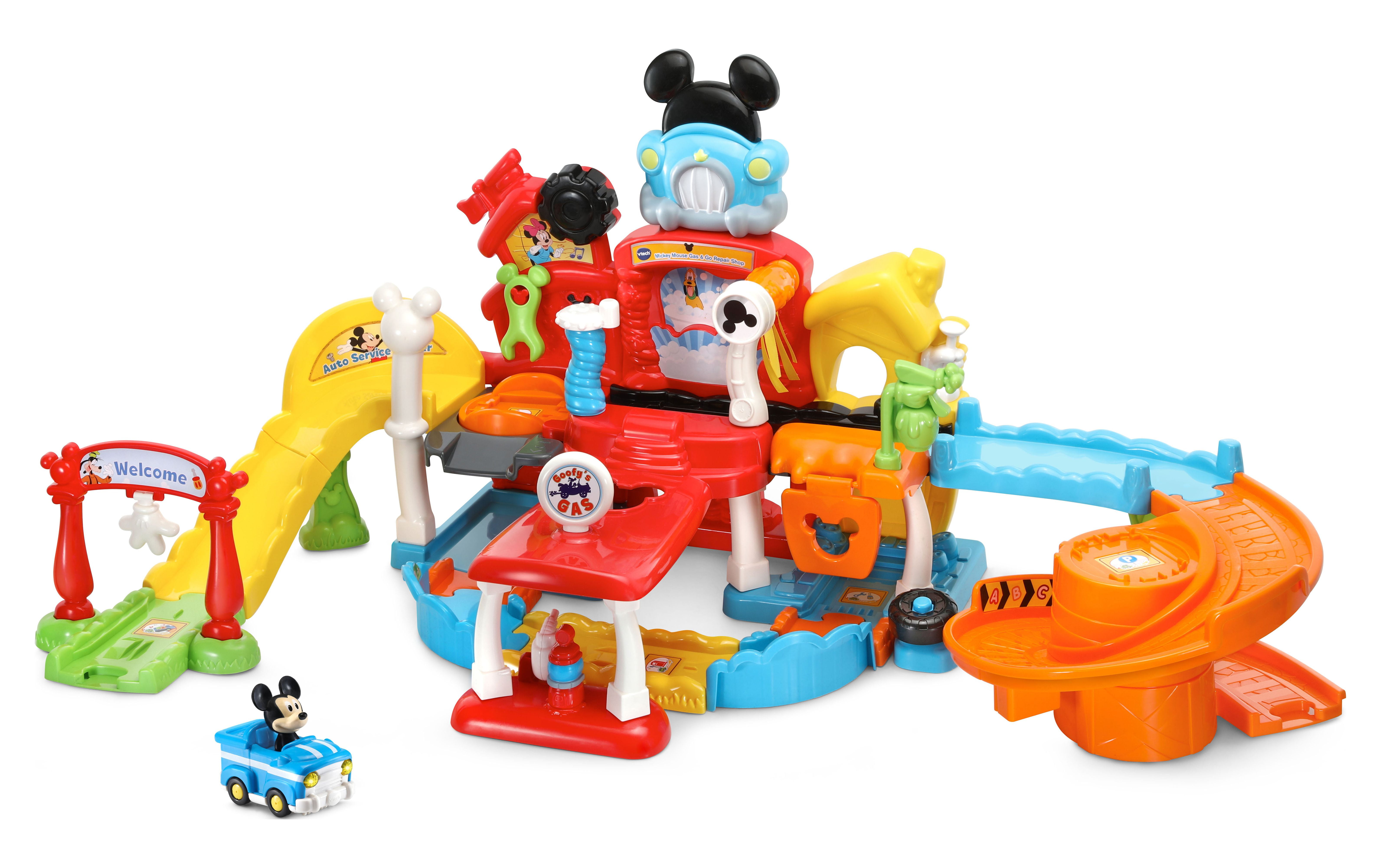 VTech Tut Baby Flitzer-Mickys Autowerkstatt Mickey & Friends Jouet pour  bébé-Voiture Automobile-Disney, 80-534804 : : Jeux et Jouets