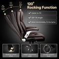 thumbnail image 5 of Waleaf Big and Tall Executive Office Chair with Flip-up & Adjustable Arms-Adjustable Lumbar Support,Heavy Duty High Back Computer Chair for Adults, 5 of 7