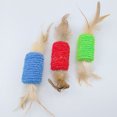 thumbnail image 4 of 2PCS Fake Feather Cat Toy Interactive Cat Ball Toy Cat Playing Toy for Christmas, 4 of 10