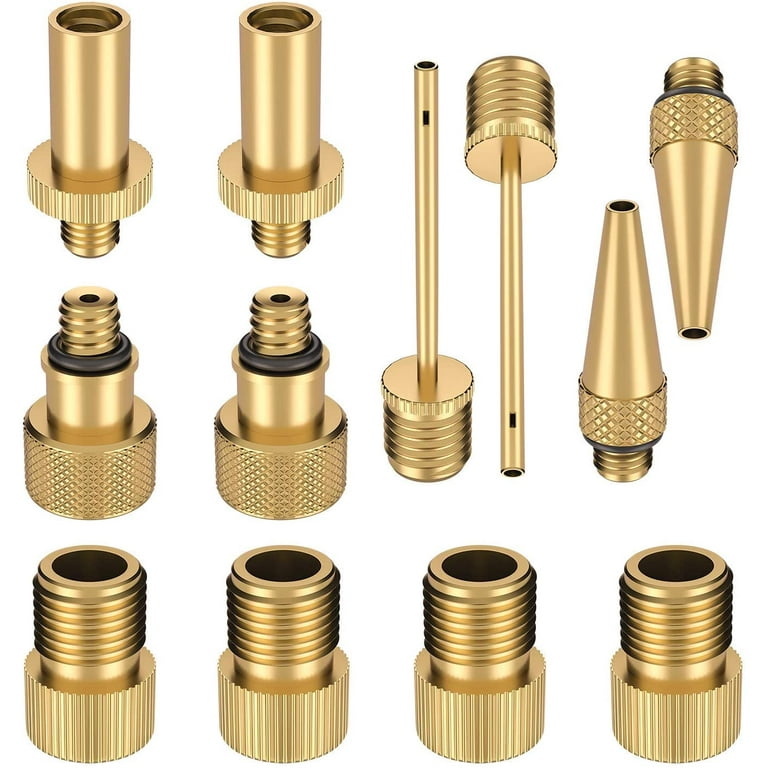 Pure Copper Bicycle Pump Adapter For Bicycle Valve - No Air Leaks, No  Discoloration - Dv Av Sv Valve For Bicycle Pump 