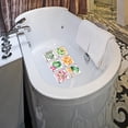thumbnail image 5 of 12x de Bañera Impermeable Antideslizante Patrón de Flor/Planta/Pez/Guijarros 3D Calcomonía de Pares Piso Aodorno para Cocina Baño Planta suculenta Macarena Pegatinas de bañera antideslizantes, 5 of 5