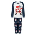 thumbnail image 2 of Nituyy Christmas Santa Hat Pattern Family Matching Pajamas,2-piece,Unisex,Sizes Baby-Kids-Adult, 2 of 10