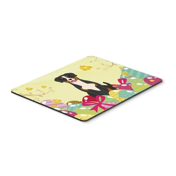 Easter Eggs Entlebucher Mouse Pad, Hot Pad or Trivet