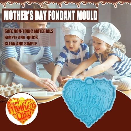 

Naughtyhood Mothers Day Gifts Gifts for Mom，Mother s Day Silicone Mould DIY Chocolate Cupcake Cake Muffin Baking Mold Mothers Day Gifts from Daughter Clearance