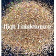 thumbnail image 2 of Glitter Heart Co. - High Quality Polyester Glitter - Holographic Gold - High Maintenance - 2 oz Bag, 2 of 2