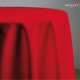 thumbnail image 2 of Mantel Para Mesa Redonda Medida 2.90 Diámetro Rojo, 2 of 6