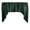Hunter Green, variant on Shiny Satin Solid Swag Window Valance 72" Wide / 36" Tall