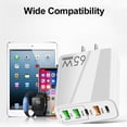 thumbnail image 2 of 65W PD Charger USB Smartphone Charging Adapter with Type-C PD+3USB Cell Phone Chargers & Power Adapters, 2 of 7