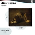 thumbnail image 4 of Stupell Industries Transitional Dim Lighted Classic Dog Canvas Art, 20 x 16, by Lil' Rue, 4 of 8