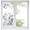 Lavender, variant on Spring Flowers Window Privacy Film,Blue Floral Leaves Birds Country Farm Wood Grain Static Cling UV Sun Blocking Window Tint Day and Night,Non-Adhesive One Way Privacy Cover 17.7''x39.3''