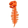 thumbnail image 2 of Pet Dinosaur Costume Soft Plush Dino Costume for Dogs Cats, Skeleton Dinosaur Halloween Outfit, Cute Pet Cosplay Clothing, Funny Dress Up Apparel for Medium Large Animals,Saffron, 2 of 6