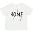 thumbnail image 3 of Inktastic It's Home- State of Iowa  Outline Distressed Text Boys or Girls Toddler T-Shirt, 3 of 5