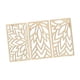 thumbnail image 5 of Juego de 3 esculturas decorativas de pared de madera para interior, resistentes, coleccionables, para Flor, 5 of 9
