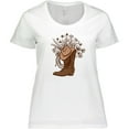 thumbnail image 3 of Inktastic Cowgirl Rodeo Western Boot Women's Plus Size T-Shirt, 3 of 5