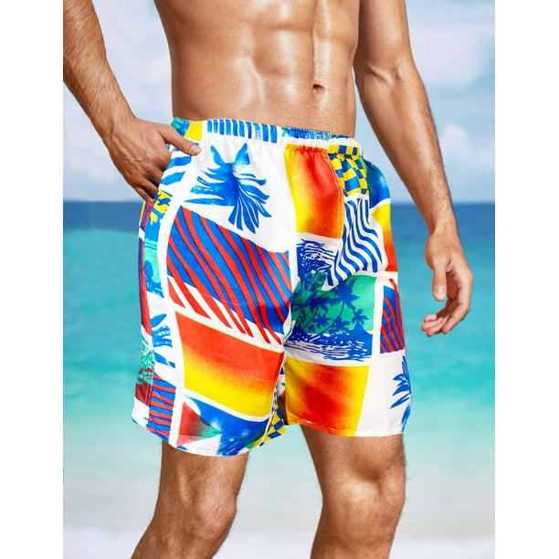 Traje De Baño Hombre Short Impermeable Bermuda Secado Rápido