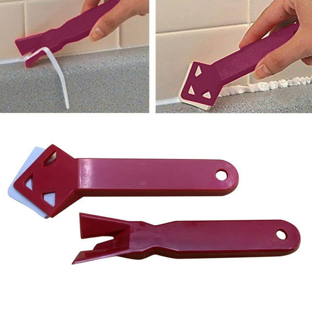 Spreader Glue Removal Spatula Scraper Tool for Caulk Cement Glue Removal Home Improvement 2PCS