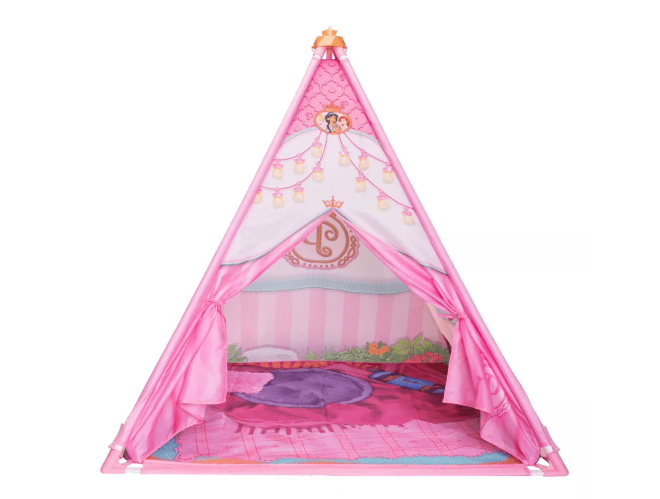 Disney Princess Style Collection S'mores in Style Glamping Tent with Play Accessories (Girl's), 47"