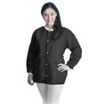 thumbnail image 2 of FitMe Adult Disposable Lab Jacket Black Medium 10 Ct, 2 of 2