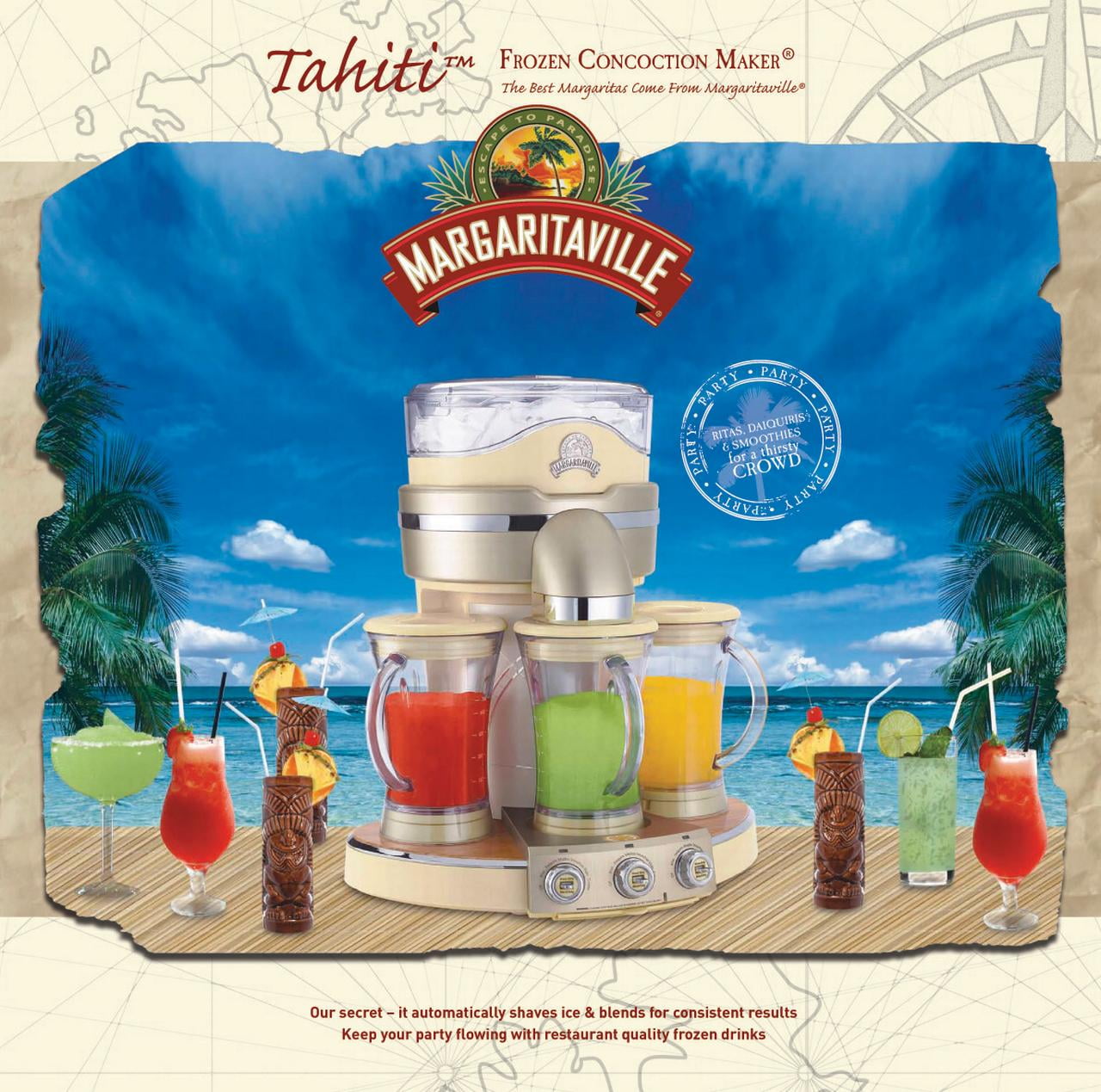 Bought a Margaritaville frozen drink machine on a whimwhat