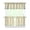 White-30, variant on Kitchen Window Curtains over Sink Blue Grey Baroque 24 Inch 3 Pieces Set Small Window Cafe Curtains for Home Decor Rod Pocket Tier Drapes