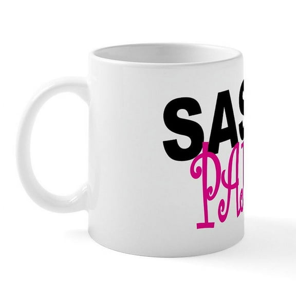CafePress - Sassy Pants Mug - 11 oz Ceramic Mug - Novelty Coffee Tea Cup