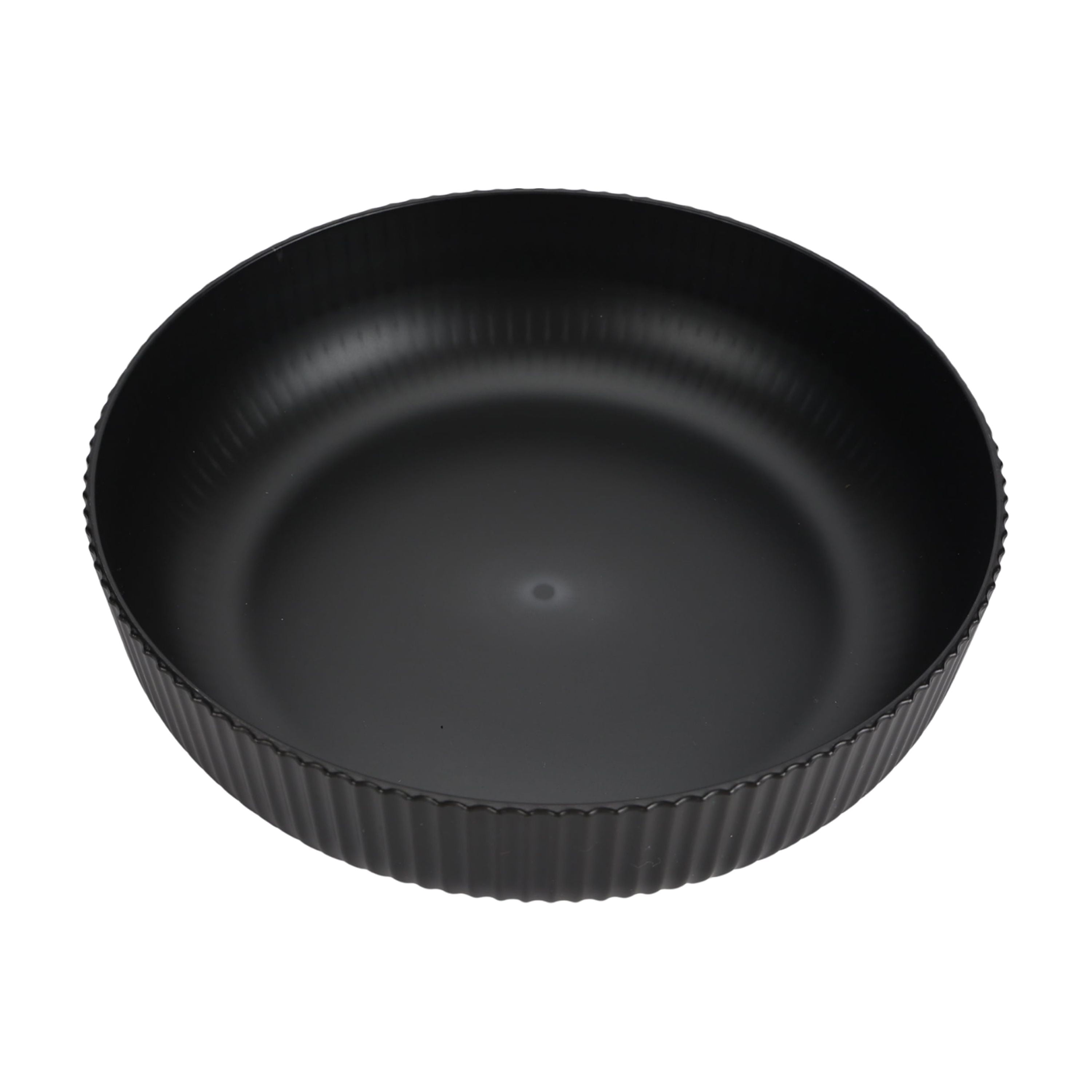 Mainstays - Black Eco-Friendly Recycled Plastic Dinner Bowl, 43-Ounce