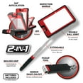 thumbnail image 5 of Performance Tool W1263 34-Inch LED Extendable 2-in-1 Inspection Mirror and Pickup Tool, 5 of 10