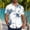 White C, variant on SGFCWSX Men's Hawaiian Shirt Short Sleeve Button Down, Regular Fit Graphic Print Summer Lightweight Beach Casual Wear Blue Size M