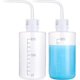 thumbnail image 1 of 2 Pack Watering Can, 250ml Succulent Watering Bottle Plant Flower Squeeze Bottle Plastic Bend Mouth Safety Wash Bottle, Small, White_fs, 1 of 3