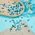 thumbnail image 4 of 400Pcs 8 Colors 2-Hole Seed Beads Acrylic Bead Japanese Loose Beads 5.2x2mm Square Beads Opaque Flat Beads for Necklace Bracelet Earring Jewelry Making for making, 4 of 6