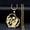 Gold color, variant on Gothic Couple Necklace 14K White Gold Love Necklace for Women/Men Silver Color Necklaces Jewelry Valentines Gift gargantilla