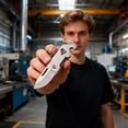 thumbnail image 5 of Small Steel Mini Knife Keychain Pendant Portable Sharp Folding Multi-Tool With Bottle Opener Serrated Edge, 48Mm Ultra-Thin Foldable Design Fits In Pockets Keychains,, 5 of 8